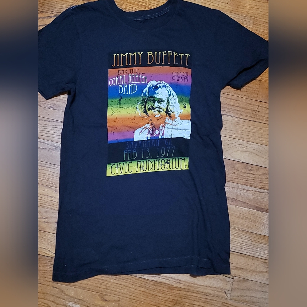 Jimmy Buffett Graphic T-Shirt - Black